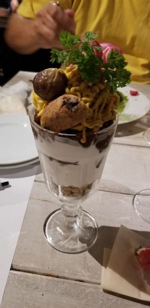 Pumpkin Parfait at AIN SOPH.Journey in Kyoto