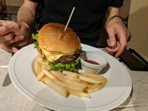 Burger at AIN SOPH.Journey in Kyoto