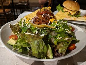 Taco salad at AIN SOPH.Journey in Kyoto