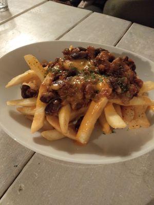 Chili Cheese fries at AIN SOPH.Journey in Kyoto