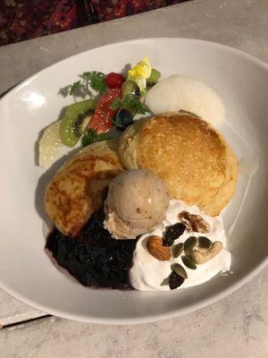 Best fluffy pancakes EVER at AIN SOPH.Journey in Kyoto