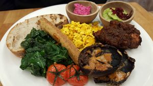 Breakfast at The Butcher's Son in Auckland