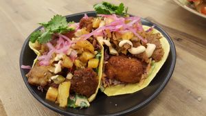 Tacos at The Butcher's Son in Auckland