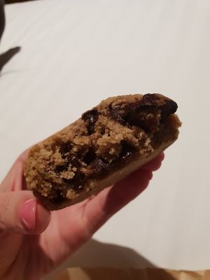 Choc chip cookie at The Butcher's Son in Auckland
