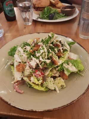 Chicken ceaser salad - AMAZING at The Butcher's Son in Auckland