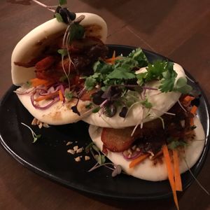 Pork bao bun at The Butcher's Son in Auckland