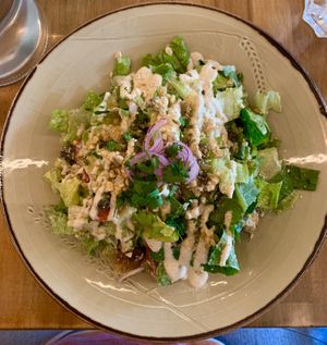 Delicious Cesar salad  at The Butcher's Son in Auckland