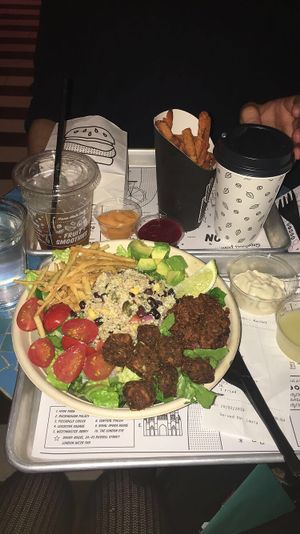 Quinoa taco salad at By Chloe - Covent Garden in London