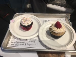Vegan cupcakes  at By Chloe - Covent Garden in London