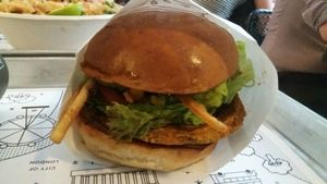 Guac burger at By Chloe - Covent Garden in London