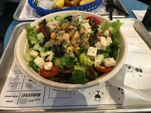 Greek salad at By Chloe - Covent Garden in London