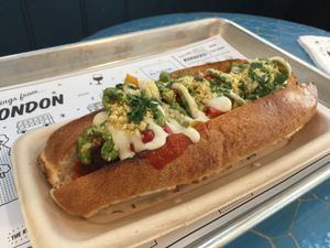 Meatball sub - yum at By Chloe - Covent Garden in London