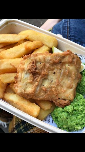 Tofish and chips!  at By Chloe - Covent Garden in London