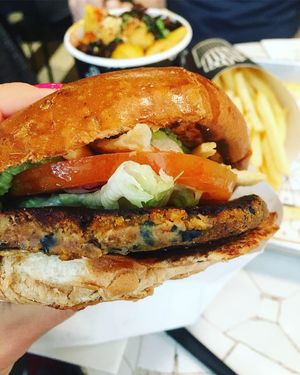 Guacamole burger  at By Chloe - Covent Garden in London