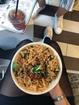 Salad, spicy thai. Omg at By Chloe - Covent Garden in London