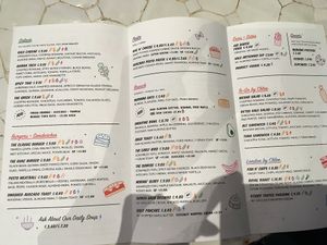 Menu at By Chloe - Covent Garden in London