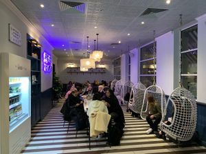 Fancy seating at By Chloe - Covent Garden in London