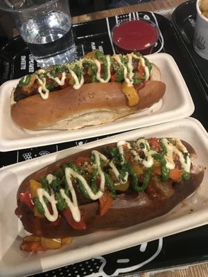 Pesto meatballs Italian sub  at By Chloe - Covent Garden in London