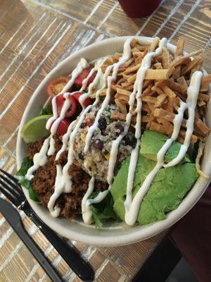 Taco salad at By Chloe - Covent Garden in London