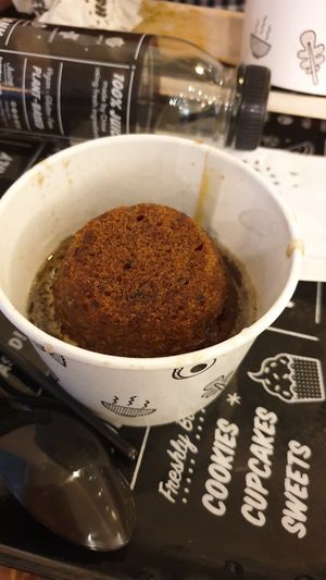 Sticky toffee pudding at By Chloe - Covent Garden in London