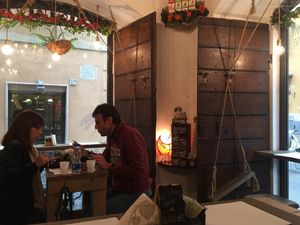 Cosy setting at Escosazio in Rome