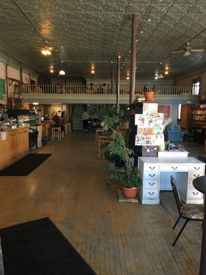 View from the entryway at Raw Deal in Menomonie