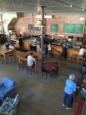 View from the loft at Raw Deal in Menomonie