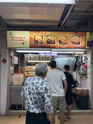   at Granny's Pancake in Central Singapore