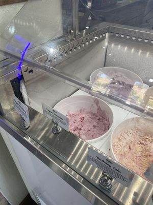 Vegan Options Clearly Labeled  at Nature's Organic Ice Cream in Fremont