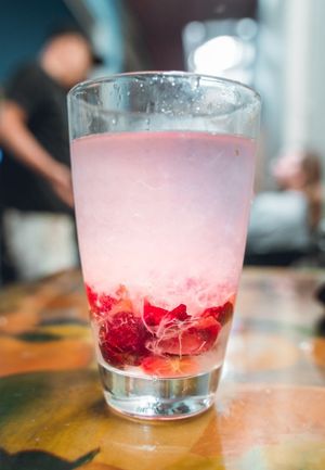 Camu Camu juice at Bananas in Iquitos