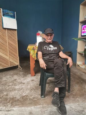 Walter at Bananas in Iquitos