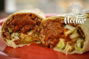 Wrap at Nectar - Peace & Love Food in Playa Del Carmen