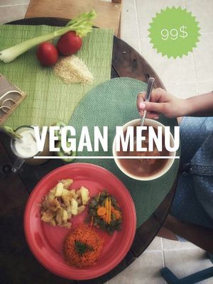 Vegan Menu delicioua at Nectar - Peace & Love Food in Playa Del Carmen
