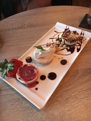 Raw vegan cheesecake at Generations Bistro & Bar in Greer
