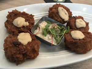 Risotto fritters at Generations Bistro & Bar in Greer