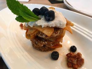 Vegan apple pie  at Generations Bistro & Bar in Greer