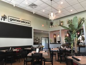 Dining room at Generations Bistro & Bar in Greer