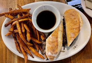 French dip at SEA - Floret in Seattle