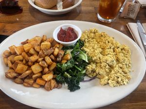 Breakfast Platter (tofu)  at SEA - Floret in Seattle
