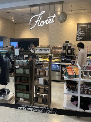 By gate A1   at SEA - Floret in Seattle