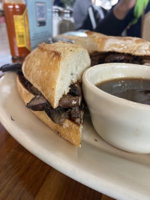 French dip  at SEA - Floret in Seattle