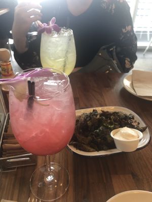 Brussels and fizzes   at SEA - Floret in Seattle