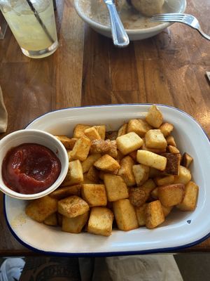 Side Morning Potatoes (Because Carbs) 😋🥔  at SEA - Floret in Seattle