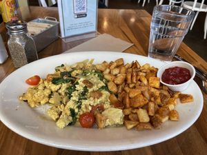 Tofu scramble with potatoes  at SEA - Floret in Seattle