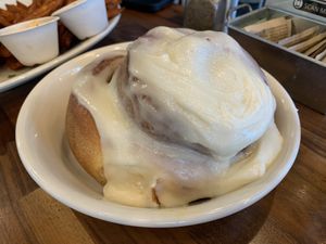 Cinnamon bun   at SEA - Floret in Seattle