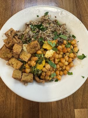 Winter grain bowl #Veganuary at SEA - Floret in Seattle