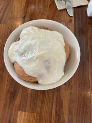 Cinnamon roll (vegan)  at SEA - Floret in Seattle