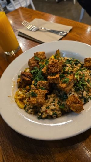 Crispy Tofu and Quinoa at SEA - Floret in Seattle