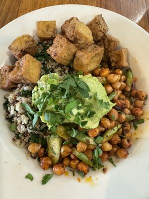 Spring grain bowl—meh not their best  at SEA - Floret in Seattle