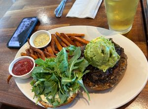 Black Bean Burger   at SEA - Floret in Seattle